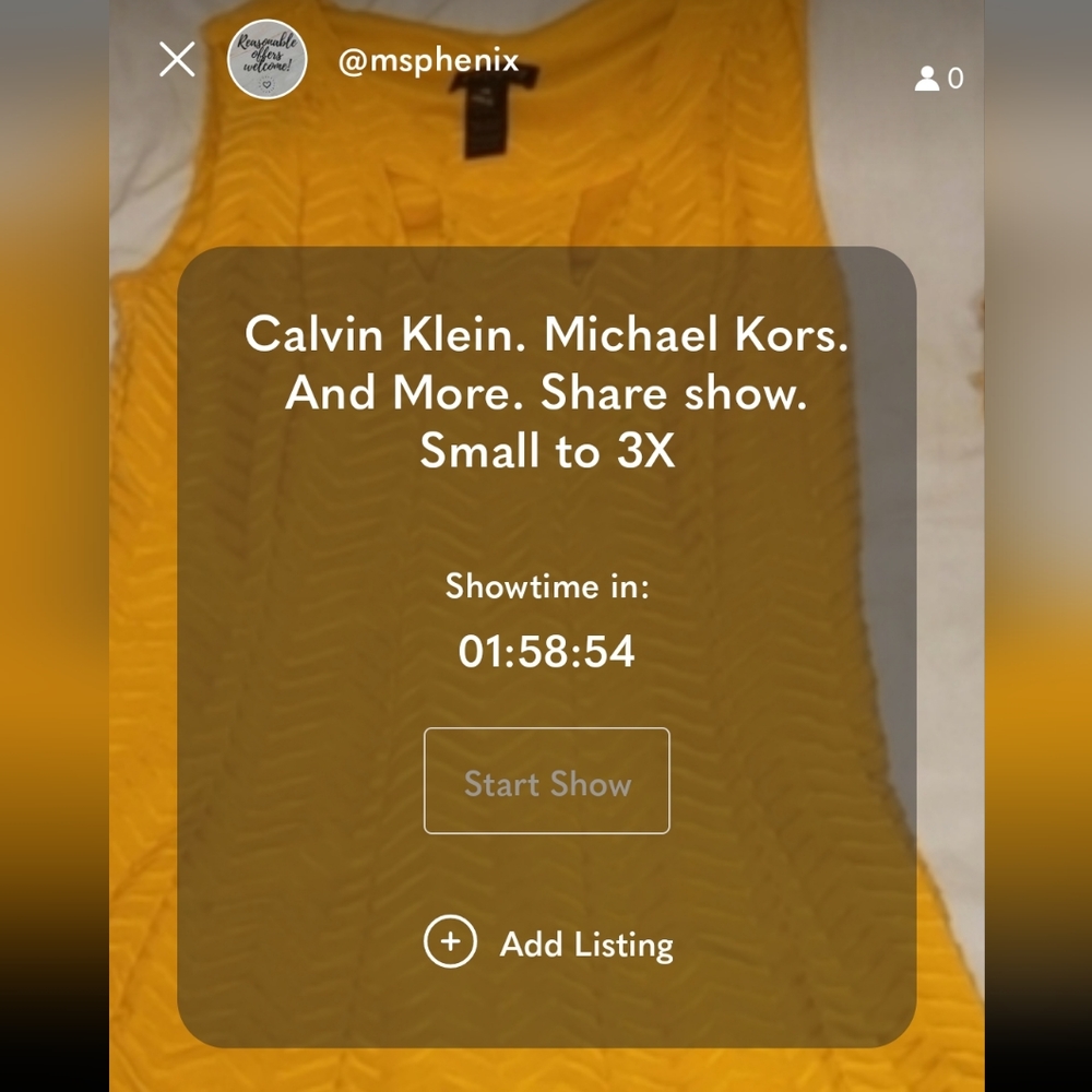 Share show. Dresses. Designer and others. Up to 3x